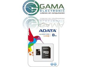 Memoria Adata Micro Sdhc 8gb C/adaptador C4