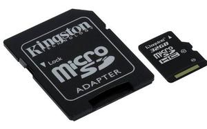 Memoria Kingston 32gb Micro Adaptador Clase 10