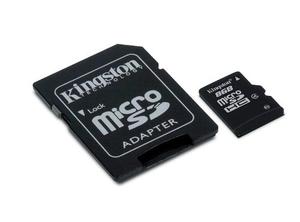 Memoria Kingston 8gb Micro Adaptador Clase 10
