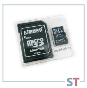 Memoria Micro Sd 8gb. Kingston C/adaptador