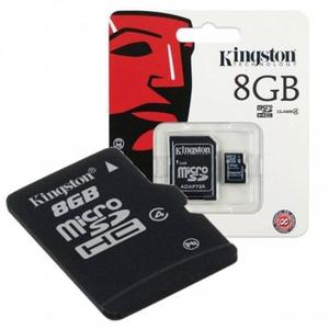 Memoria Micro Sd 8gb Original 100% Kingston