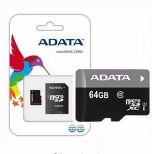 Memoria Micro Sd Adata 64gb, Original, Tienda Física