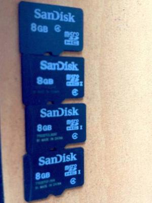 Memoria Micro Sd De 8gb Sandisk
