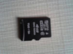 Memoria Micro Sd. Hc Toshiba 4gb. Usada Esta Buena