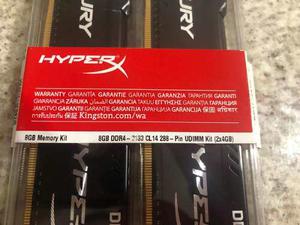 Memoria Ram Ddr4 Kingston Hyper Fury mhz 8gb (2x4)