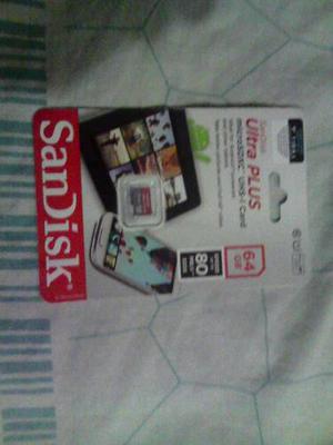 Memoria Sandisk De 64 Gb Nueva