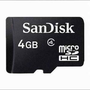 Memorias Micro Sd De 4 Gb Sandisk