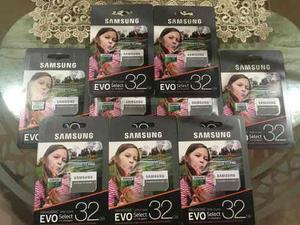 Micro Sd Samsung 32gb Evo Select 95mb/s Class 10
