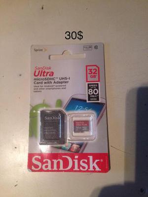 Sandisk Ultra Memoria Microsd 32gb Original