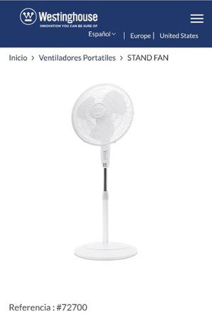 Ventilador De Pedestal 16 Westinghouse