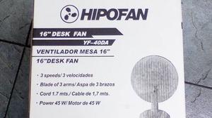 Ventilador Mesa 16 Marca Hipofan Mtx