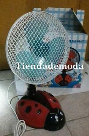 Ventilador Portatil De Mesa Escritorio 2 Velocidades