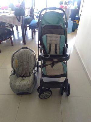 Coche Con Portabebe Graco Travel System Combo 2x1