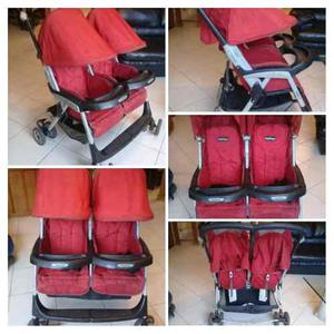 Coche Doble Peg Perego Modelo Aria