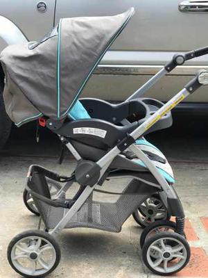 Coche Graco + Porta Bebé Casi Nuevo