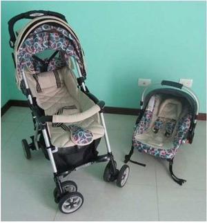 Coche Para Bebe Con Porta Bebe Marca Capella Unisex