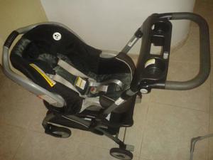 Coche, Porta Bebe, Base Para Carro, Mesedora Marca Graco