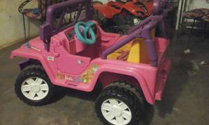 Jeep Electrico Barbie