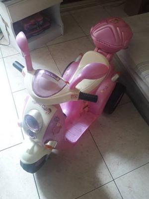 Moto Electrica Para Niña Casi Nueva