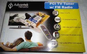 Tarjeta Capturadora De Tv Advantek Networks