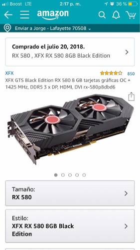 Tarjeta De Video De 8 Gb