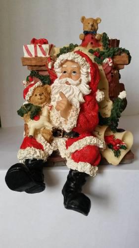 Adorno Navidad Santa Claus Sentado