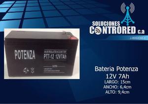 Bateria Potenza 12v 7 Ah Ups, Cerco Electrico Y Mas