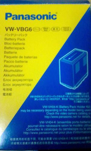Bateria Recargable Panasonic Vbgmah