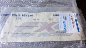 Calcomania Ford Fx4 Lh Original Ford