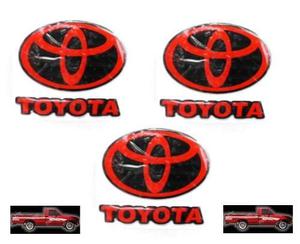 Calcomania Resinada Logo Toyota