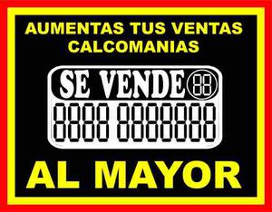 Calcomania Se Vende Al Mayor Y Detal
