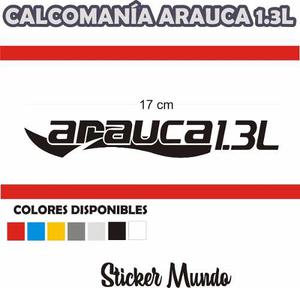Calcomania Sticker Emblema Chery Arauca 1.3 Venirauto