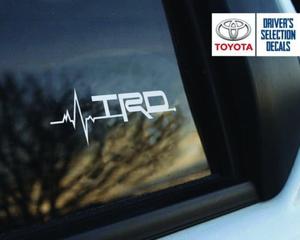 Calcomania Trd Toyota, Oferta Y Entrega Inmediata.