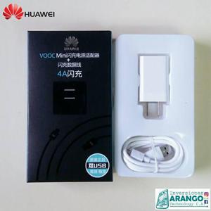 Cargador Vooc Original Huawei 2 Puerto 4amp Tienda Chacao