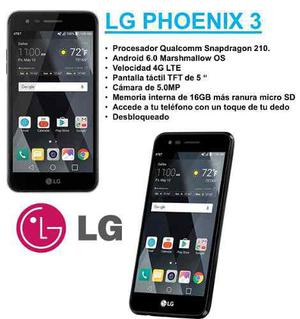 Celular Lg Phoenix 3 Android 6.0