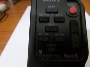 Control Remoto Video Camara Sony Video 8
