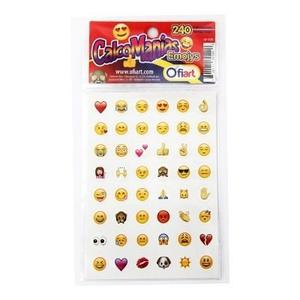Etiquetas Calcomanias Mini Emojis