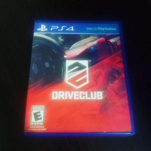 Juego Drive Club Ps4 El Cd Esta Intacto