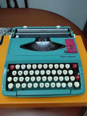 Maquina De Escribir Smith-corona Vintage En Perfecto Estado