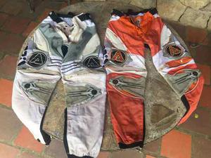 Pantalones De Motocross Se Venden Los 5 Usados Con Detalles