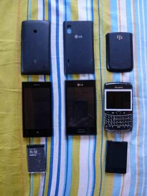 Telefono Lg E612, Nokia Lumia 520 Y Bold2 Reparar O Repuesto