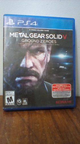 Vendo Metal Gear Solid V Ps4