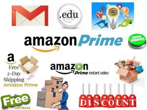 Amazon Prime - Email Edu - Google Drive Unlimited -office365