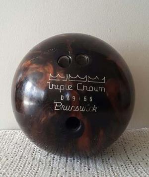 Bola De Bowling Brunswich Usada Perforada