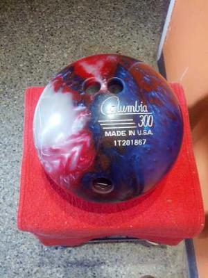 Bola De Bowling Columbia 300 White Dot Patriot Sparkle