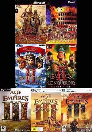 Juegos De Pc Age Of Empires 3 Saga Completa Digital