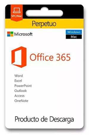 Oferta Office 365 Para 5 Pc O Mac + Soporte