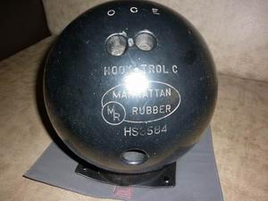 Pelota De Bowling 15 Lbs Manhattan Rubber