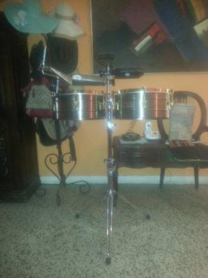 Timbales Lp Karl Perazzo Con Chacha Bell Jcr