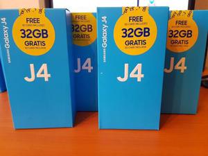 Samsung J4 32gb Duos + Microsd 32gb Nuevos (tienda Fisica)